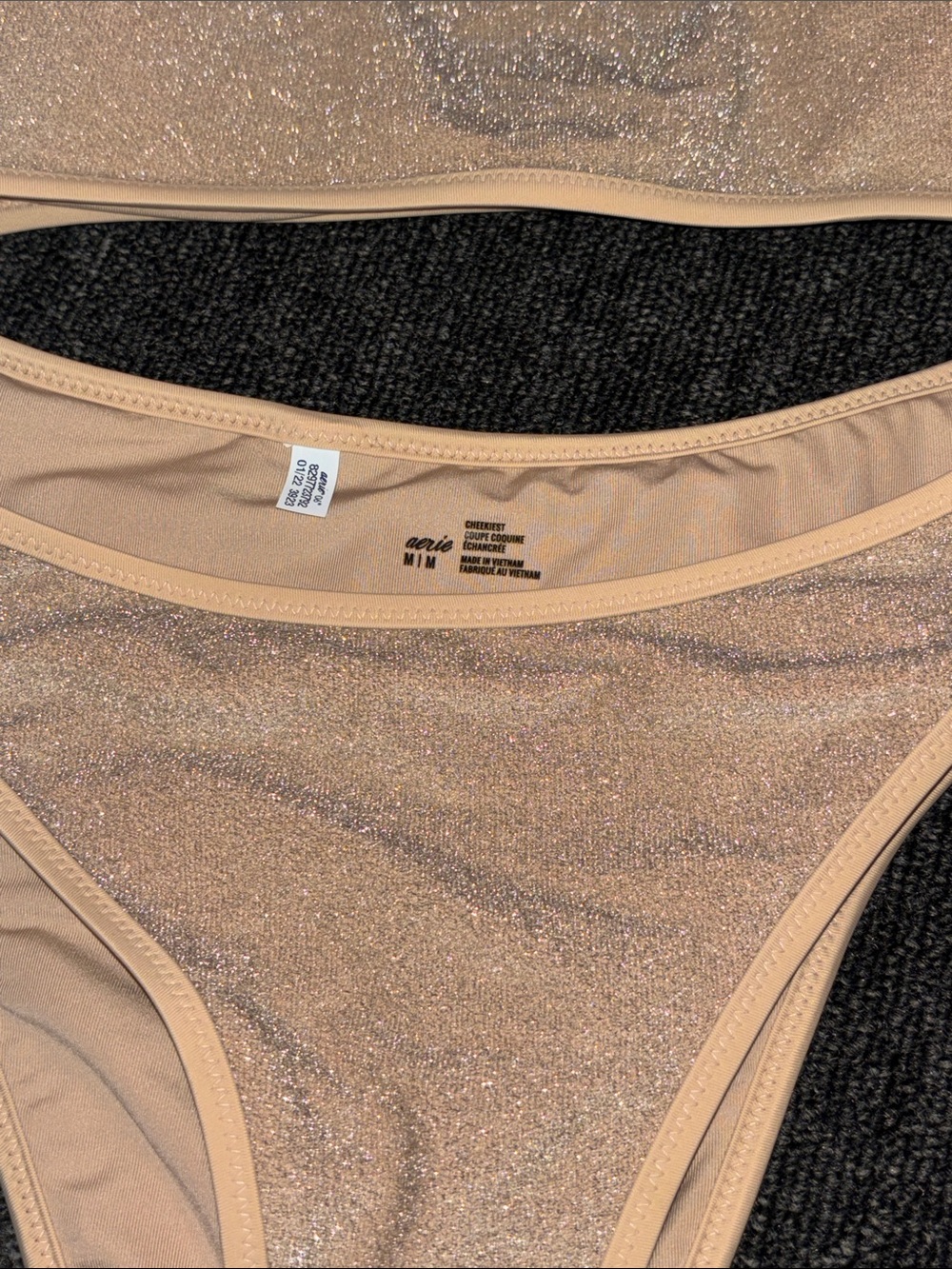 Aerie Sparkle Bikini Cheekiest Coupe - Picture 2 of 4
